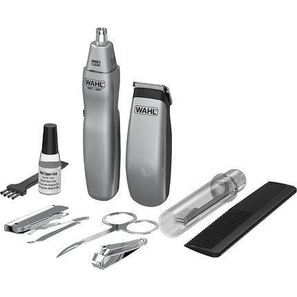 Wahl 9962-1816 Travel Set Battery Operated Beard Trimmer And Nose/Ear Hair Trimmer - Image 3