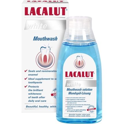 Lacalut White Mouthwash 300Ml