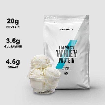 Myprotein Impact Whey Protein Vanilla 1000G - 1Kg Pack - Image 3