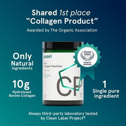 Puori Cp1 Pure Collagen Hydrolysed Peptides 300G - Image 3