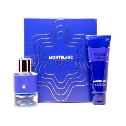 Montblanc Explorer Ultra Blue Eau De Parfum Spray 60Ml And Dg 100Ml Set For Men - Image 4