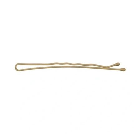 Sibel Metal Hair Clips 60 Mm 25 Pcs Wavy Golden