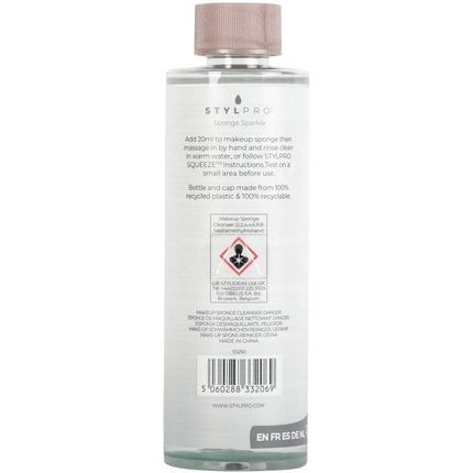 Stylpro Vegan Sponge Sparkle Cleanser 250Ml