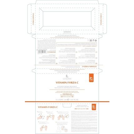 Lendan Forza C Vitamin Intensive Repair Treatment 12 Phials 2Ml