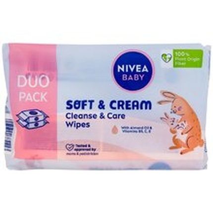 Nivea Baby Soft Cream Cleanse Care Wipes