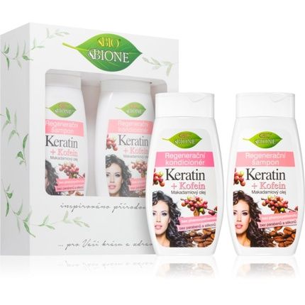 Bione Cosmetics Keratin + Caffeine Set I For Women