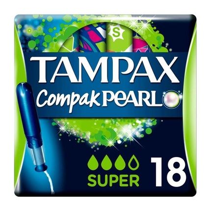 Tampax Compak Pearl Super Tampons