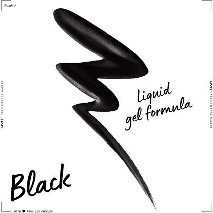 Nyx Epic Wear Waterproof Eye And Body Liquid Liner Black 01