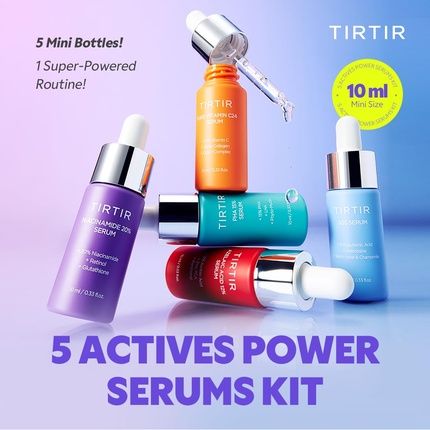 Tirtir 5 Actives Power Serums Kit Korean Skin Care Set With Vitamin C - Image 3