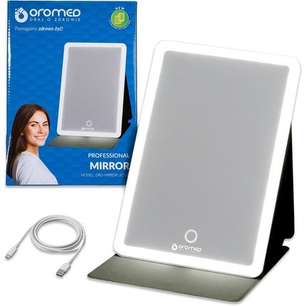 Oromed Led Mirror Oro-Mirror With 3 Light Modes Hd 1:1 - Pack Of 2