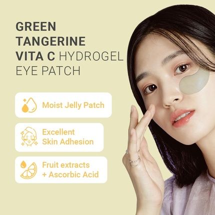 Tenzero Green Tangerine Vita C Hydrogel Eye Patch 60 Patches 90G Vitamin C - Image 3