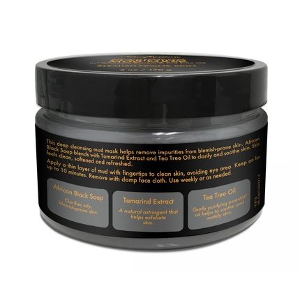 Sheamoisture African Black Soap Problem Skin Facial Mask 4 Ounce - Image 3