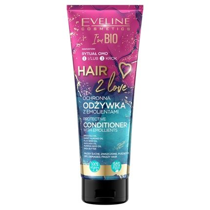 Eveline Hair 2 Love Emollient Hair Conditioner Protective 250Ml