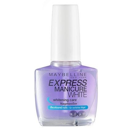 Maybelline New York Express Manicure White Nail Whitener Nail Polish 10Ml