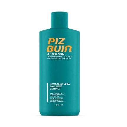 Piz Buin After Sun Moisturizing Lotion With Aloe Vera & Mint Extract 200Ml