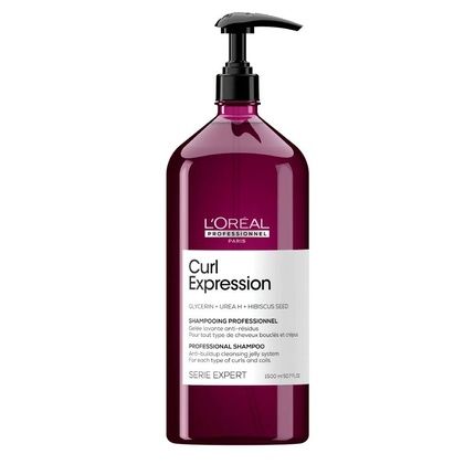 L'Oral Professionnel Curl Expression Clarifying Shampoo 1500Ml For Wavy And Curly Hair