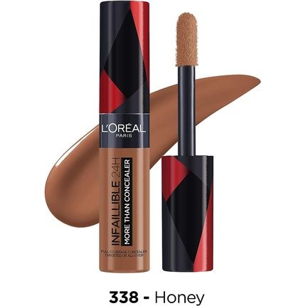 L'Oreal Paris Infallible 24H More Than Concealer Full Coverage Longwear Matte Finish 338 Honey 11Ml