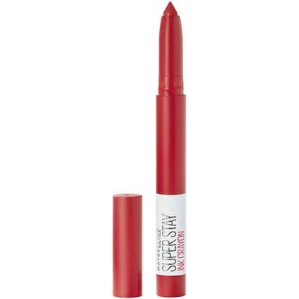 Maybelline Superstay Matte Ink Crayon Longlasting Red Lipstick With Precision Applicator 45 Hustle In Heels 1 Count