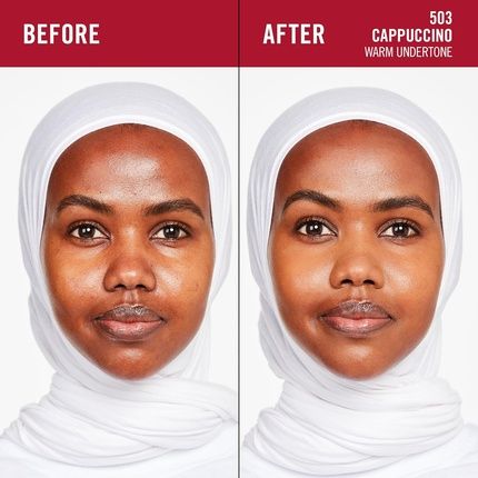 Rimmel Lasting Finish 35Hr Foundation 503 Cappuccino Full Coverage Hydrating - Image 3