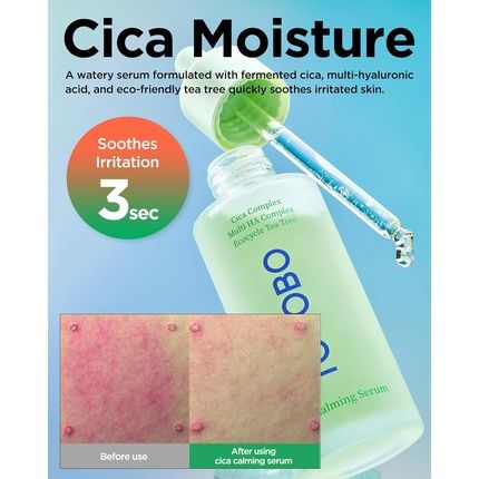 Tocobo Cica Calming Serum Korean Vegan Soothing Face Serum With Cica And Tea Tree - Image 3