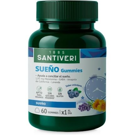 Santiveri Sleep Gummies Food Supplement With 195Mg Of Melatonin