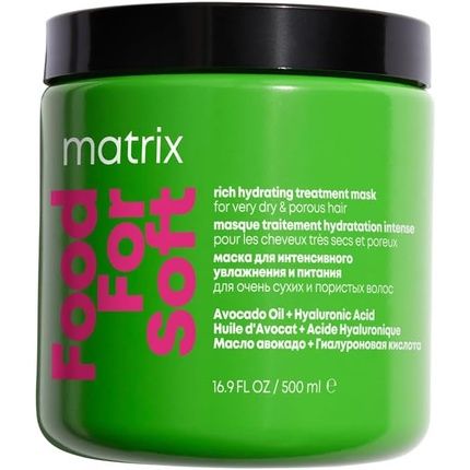 Matrix Food For Soft Mask Rich Hydrating Hair Treatment For Dry And Porous Hair