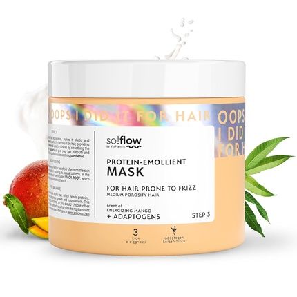 So!Flow Hair Saver For Medium Porosity Hair Enriched With Nourishing Oils And Plant Proteins - Reveals Silkier, Frizz-Free Hair