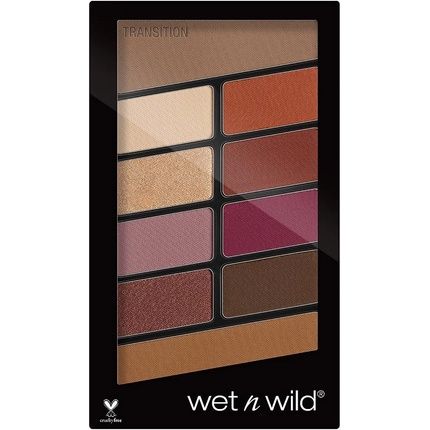 Wet N Wild Color Icon 10 Pan Eyeshadow Palette Rose In The Air