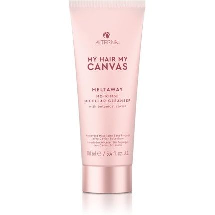 منظف ​​Alterna My Hair My Canvas Meltaway Micellar بدون شطف 100.5 مل، كريم نباتي سريع الجفاف إلى مسحوق منظف يمتص الزيت والعرق من أجل شعر نظيف تم اختباره بواسطة بيتا 100.5 مل