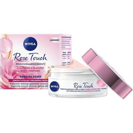 Nivea Rose Touch Anti-Wrinkle Day Face Cream 50Ml