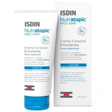 Isdin Nutratopic Proamp Emollient Cream 200Ml For Atopic Skin - Image 3
