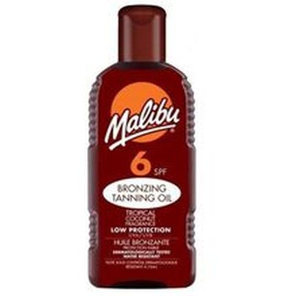 Malibu Bronzing Tanning Oil Spf6 Tanning Spray
