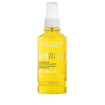 L'Occitane Immortelle Precious Cleansing Oil 200Ml Makeup Remover For All Skin Types