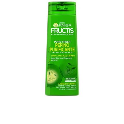 Garnier Fructis Pure Fresh Cucumber Purifying Shampoo 360Ml