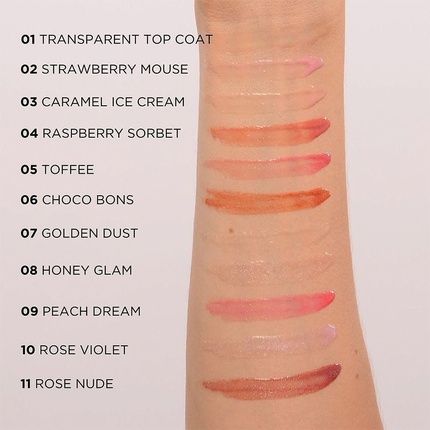 Eveline Cosmetics Diamond Glow Lip Luminizer Nourishing Lip Gloss With Vitamin C