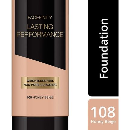 Max Factor Lasting Performance Foundation - 108 Honey 35Ml - Image 3