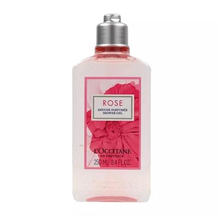 L'Occitane Rose Shower Gel 250Ml Floral Scented Vegan & 99% Readily Biodegradable Luxury Clean Beauty Bodycare For All Skin Types