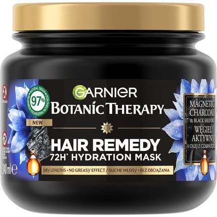 Garnier Botanic Therapy Activated Carbon And Black Cumin Oil Hair Mask 340Ml