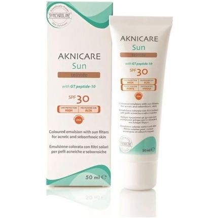 Synchroline Aknicare Sun Tinted Face Spf 30 50Ml