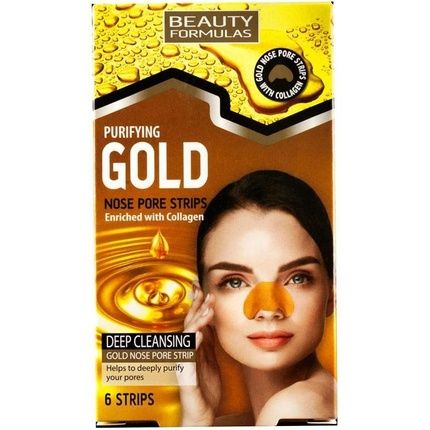 Beauty Formulas Gold Nose Pore Strips