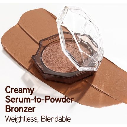 Physicians Formula Mineral Wear Diamond Bronzer With Vitamin E Powder And Serum Hybrid Bronze Gem