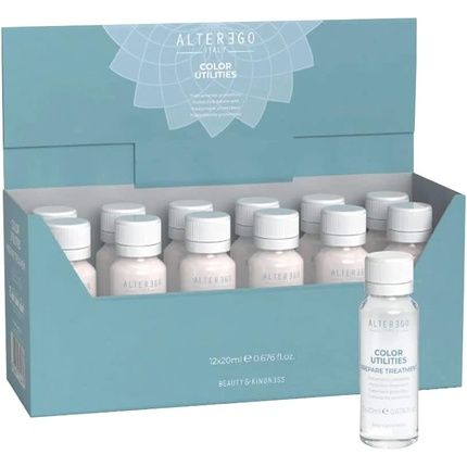 Alterego Color Utilities Prepare Treatment 12X20Ml - Protective Treatment