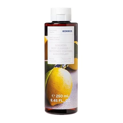 Korres Basil Lemon Revitalizing Shower Gel With Active Aloe Vera 250Ml