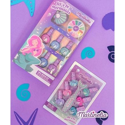 Martinelia Let'S Be Mermaids Nail Set - Colorful Children'S Nail Polish With File - Image 3