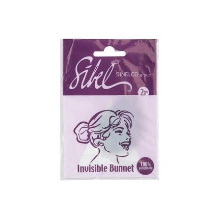 Sibel 2 Chignon Hair Nets Dark Brown
