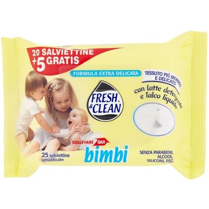 Fresh Aroma Salv.Baby X 25 Pcs - Linea Bimbo