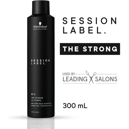 Schwarzkopf Osis Session Label Strong Hold Hairspray 300Ml