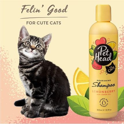 Pet Head Cat Shampoo, Felin' Good Shampoo For Cats - Image 3