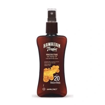 Hawaiian Tropic Glowing Protection Dry Spray Oil Spf 20 200Ml - Image 4