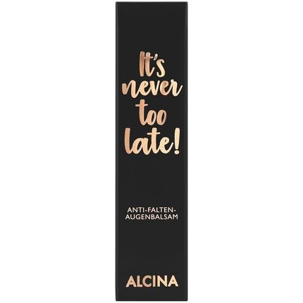 Alcina It'S Never Too Late Anti-Wrinkle Eye Balm 15Ml - Image 3